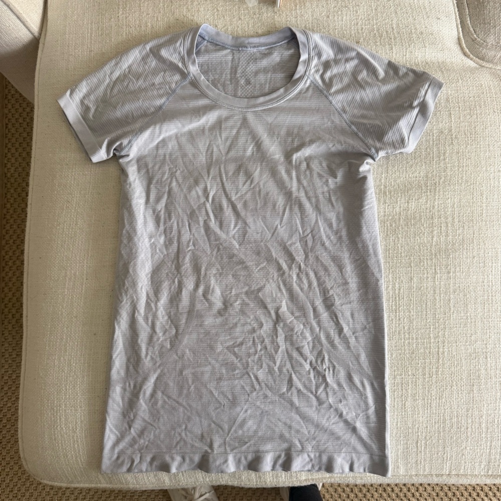 lululemon athletica Periwinkle Swiftly Short Sleeve Tee
